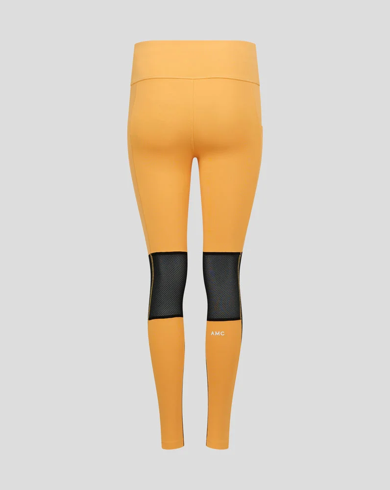كاستور Women's AMC Performance Leggings - Amber, High-Performance Tennis Leggings
